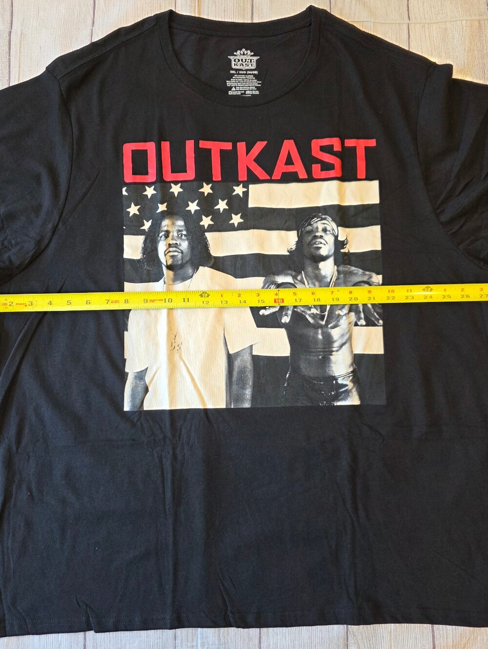 OutKast Men's Size 3XL Shirt Men's Black Stankonia Album Cover Music Tee New - Picture 5 of 6